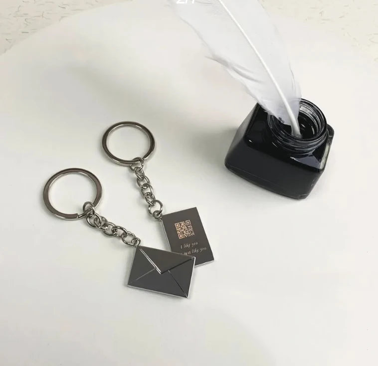 Custom QR Code Keychain